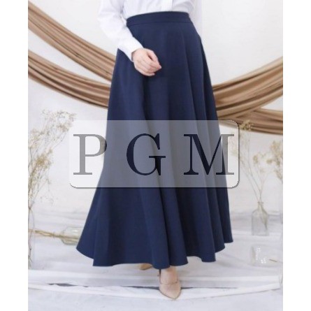 TERLARIS !!! ROK PANJANG JUMBO SPANDEK JERSEY WANITA TERMURAH /  ROK PANJANG UNTUK BB 65-80 KG BAHAN PREMIUM MURAH BISA COD &amp; SAMEDAY//PGM