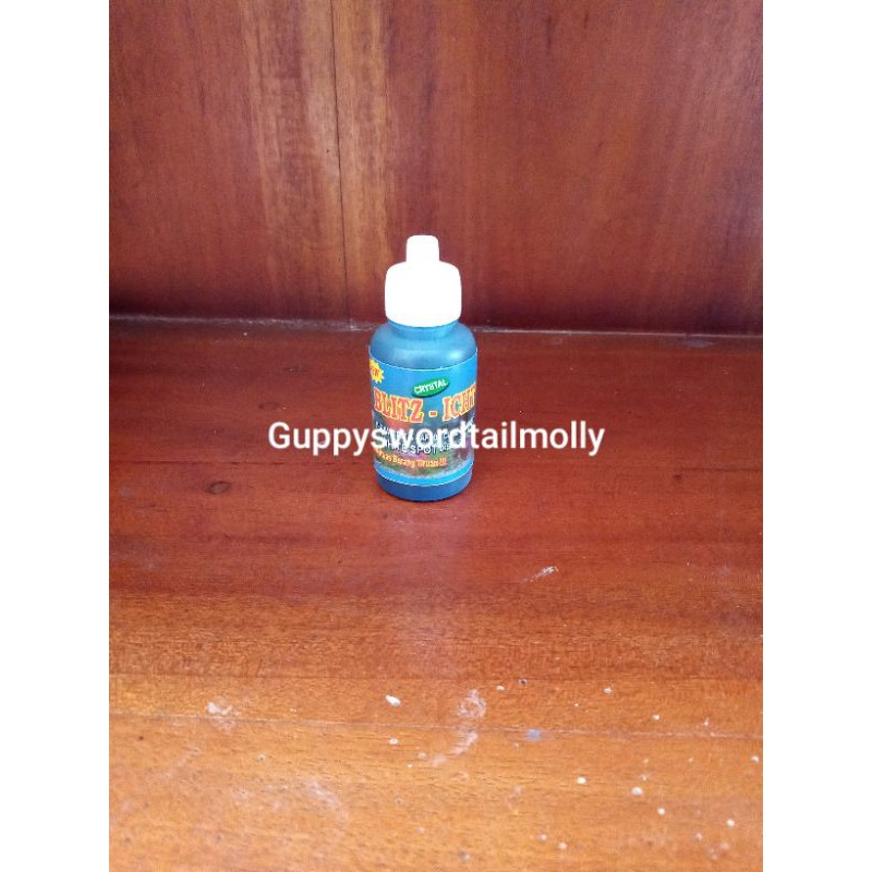 

Crystal Blitz Icht 15ml Obat Jamur White Spot Obat Ikan Aquascape