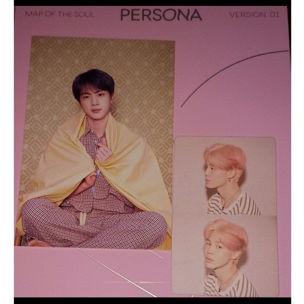 BTS - PERSONA : OFFICIAL POSTCARD , OFFICIAL PHOTOCARD