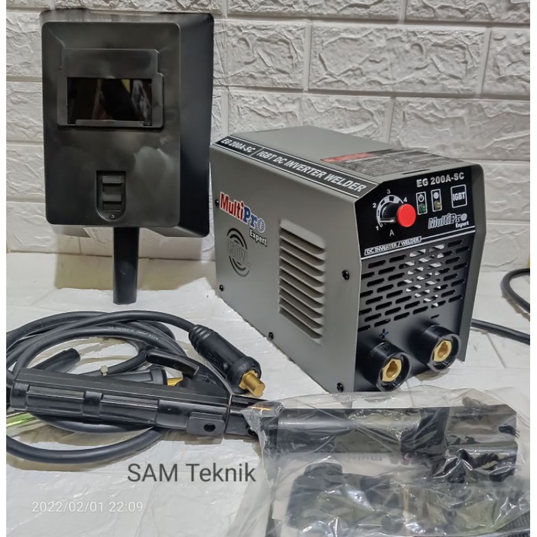 Mesin Las MULTIPRO EG 200A Travo las bergaransi BANJARMASIN