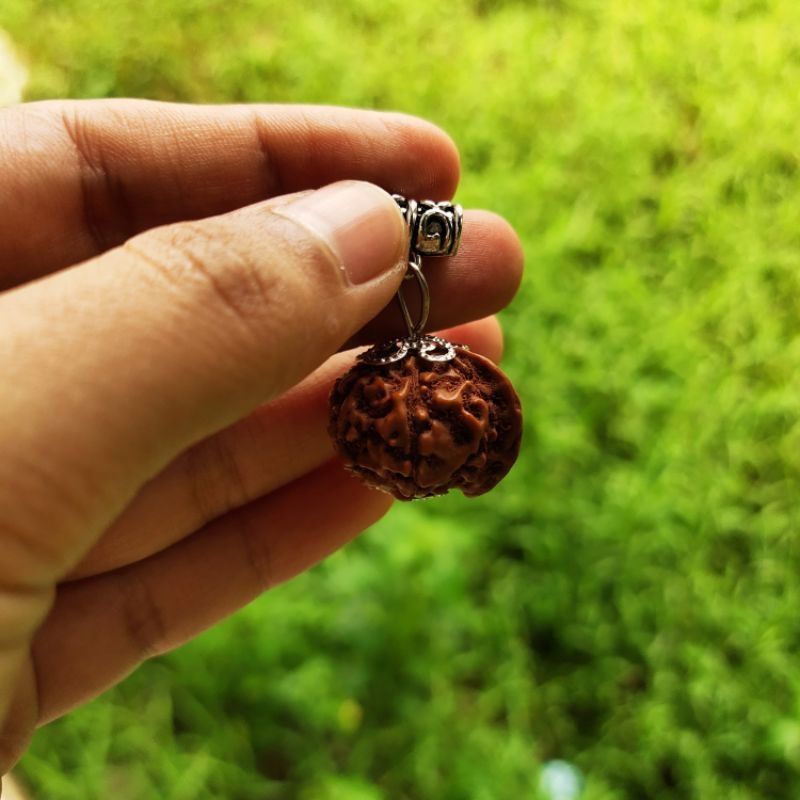 liontin rudraksha ganesha original