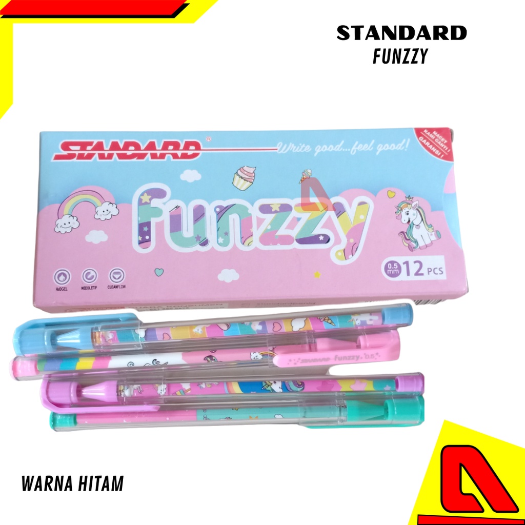 

PULPEN STANDARD FUNZZY BOLPEN GEL 0.5 FUNZZY