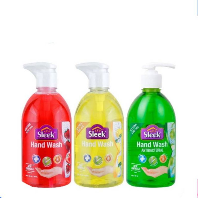 Sleek Handwash Pump 500ml - Sleek Sabun Cuci Tangan 500ml Pump