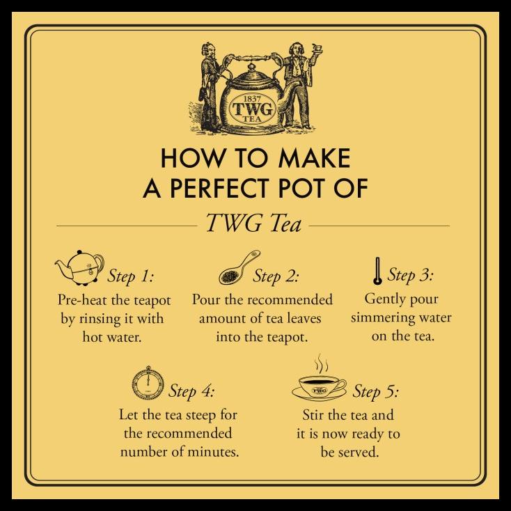 

Twg Tea Tea Party Tea, Haute Couture Tea Tin, 100G