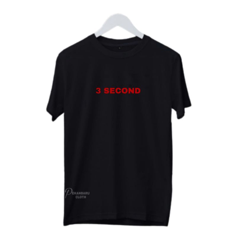 Baju 3second Original pria terbaru Kaos 3second pria original T-shirt Pria branded