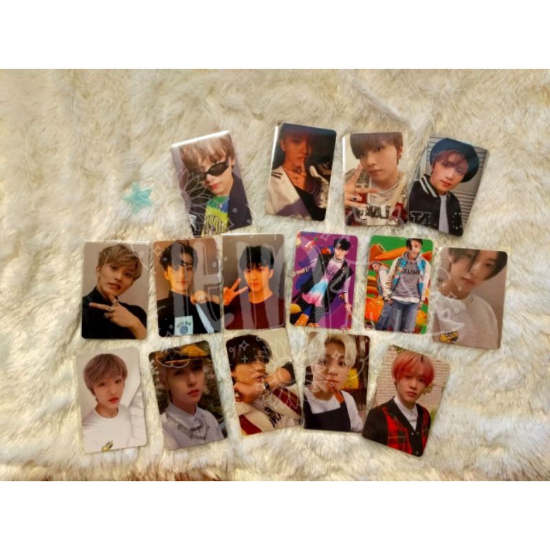 pc photocard nct dream haechan renjun jisung chenle mark kihno future crazy n ver past cafe hello fu