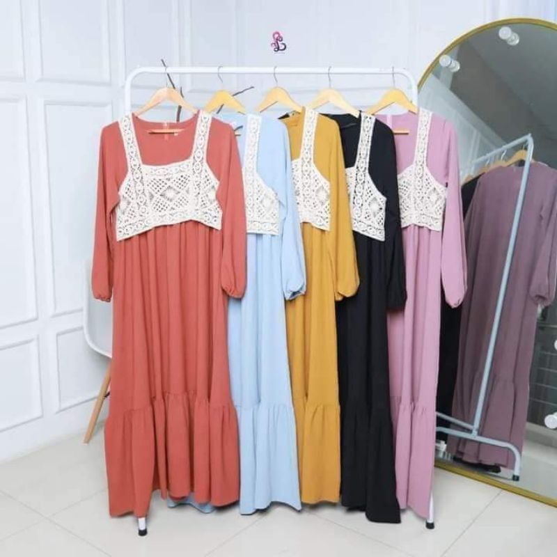 Lina Livia Brisia Dress Crinkle Premium