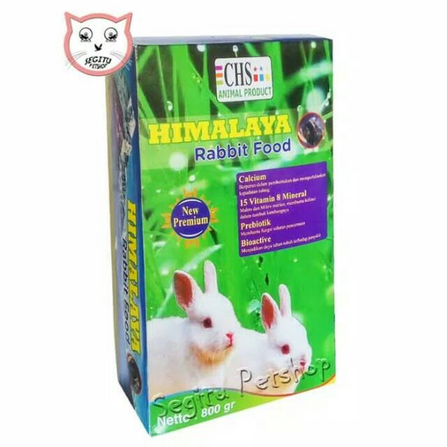Makanan kelinci marmut hamster HIMALAYA RABBIT FOOD