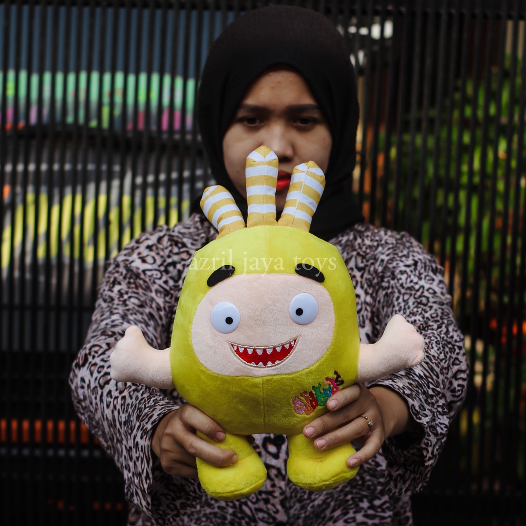 Boneka Oddbods Bahan Yelvo Halus