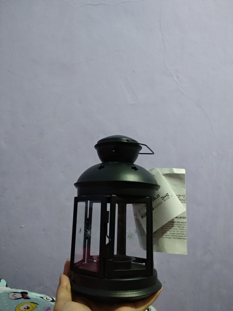 Tempat Liin Lentera Ikea Rotera Putih/hitam/ungu/tosca