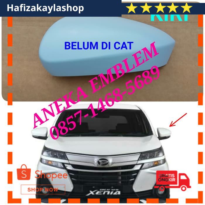 Part mobil cover spion xenia 2019 up - tutup spion xenia 2019 up - kiri - ori zn 231