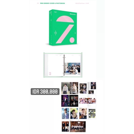 DP Sharing Ring Binder Cover+Photobook BTS DVD Memories 2020