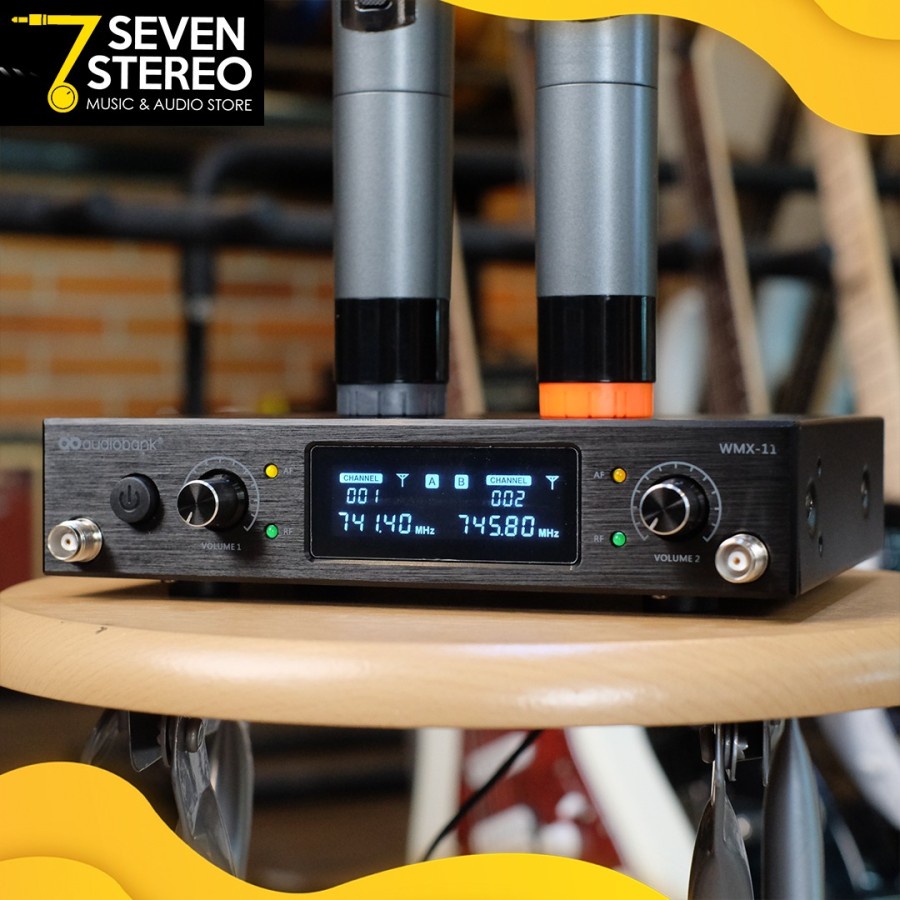 Audiobank WMX11 WMX-11 Wireless Mic Microphone