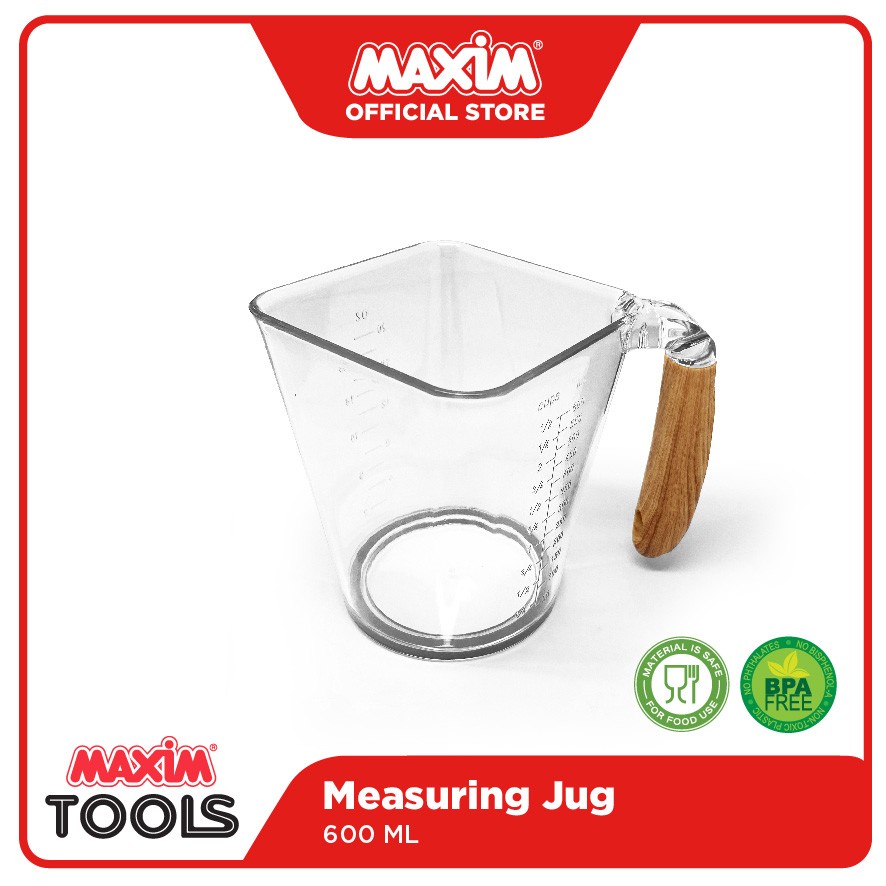 Maxim Tools Measuring Jug Gelas Ukur 600ml