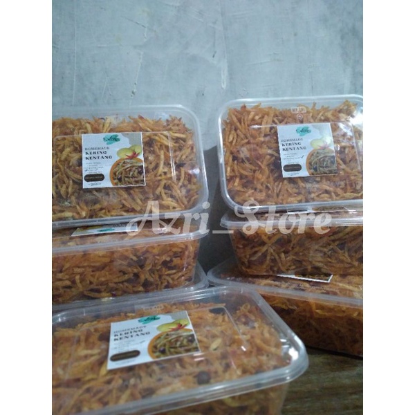 

Kentang Kering Mustofa Pedas Manis Homemade
