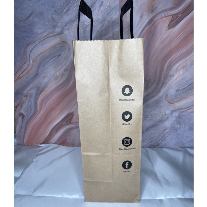 Paper Bag Bershka ( Ready Stock Jakarta )