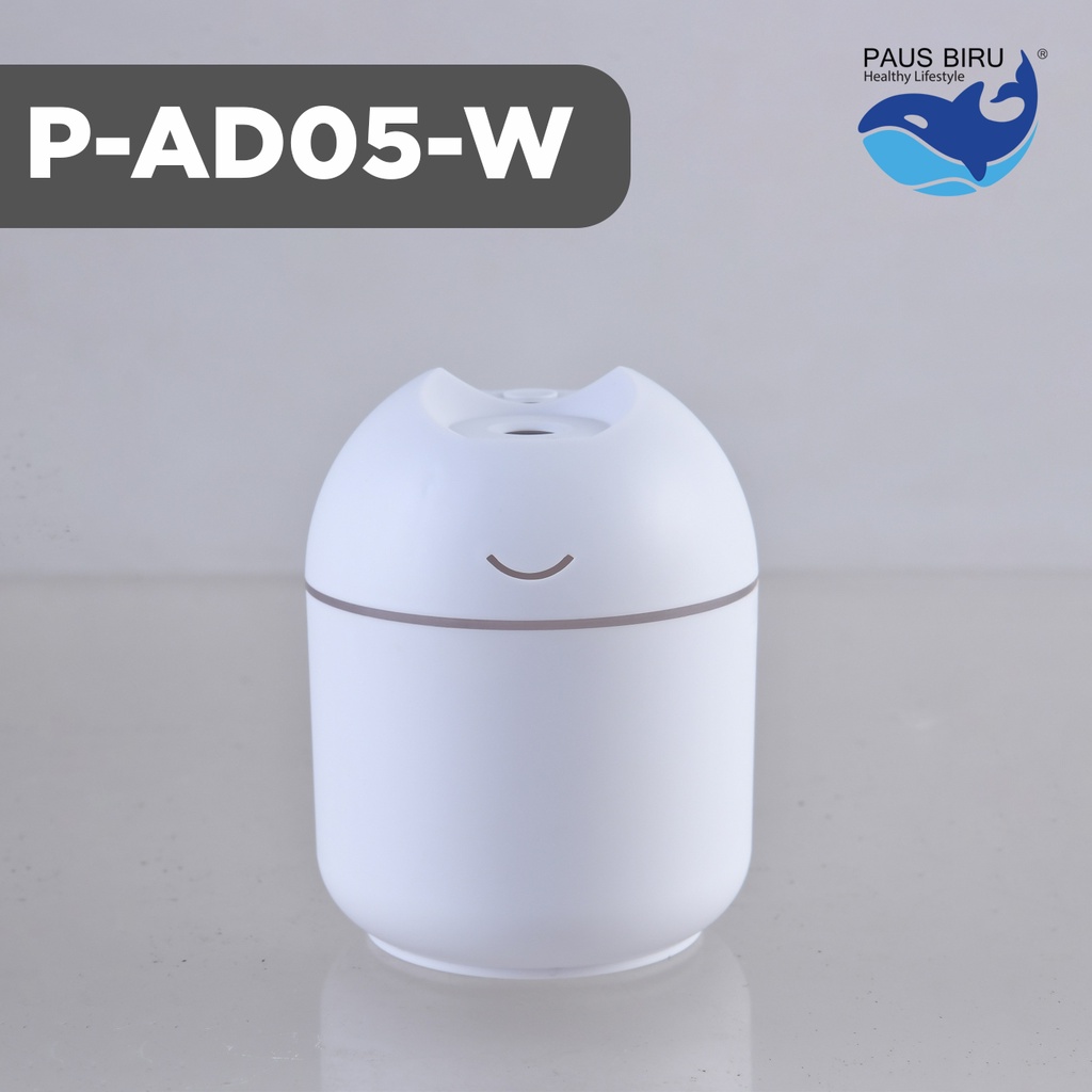 Humidifier Diffuser Aromatherapy 250-500ML+ Remote-250 Ml Putih