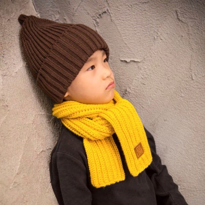 Syal Rajut Hangat musim dingin anak winter scarf kids