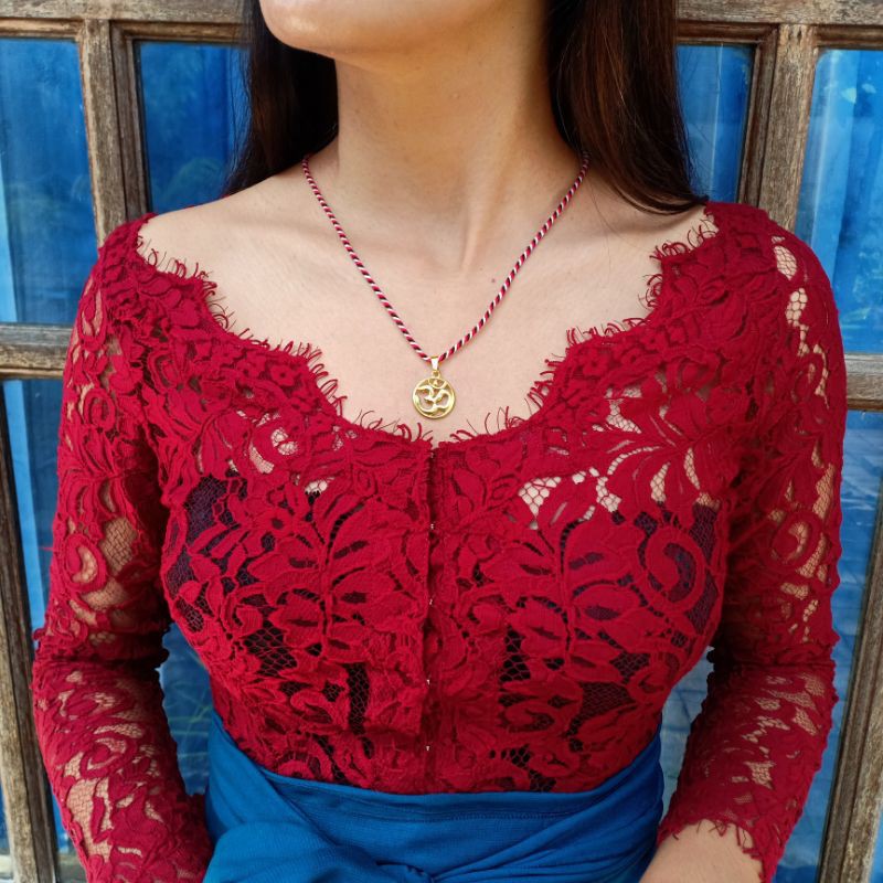 Kalung Tridatu Bali Omkara Gold / Kalung Asli Bali / Kalung Tridatu Murah / Kalung Pria Murah / Kalung Wanita / Kalung Khas Bali Murah / Liontin Omkara / Liontin Aumkara / Craftdewata