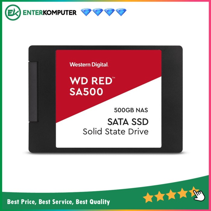 WDC Red PC SSD 500GB / SSD 500GB