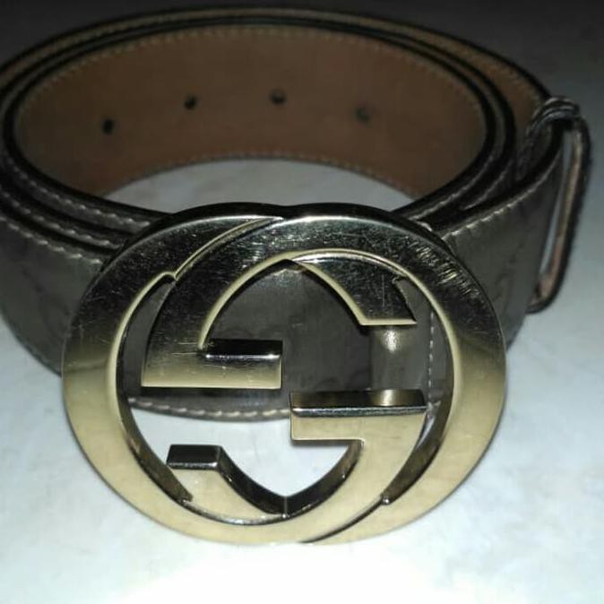 Barang Berkualitas belt pria A03 merk gucci original CUCI GUDANG