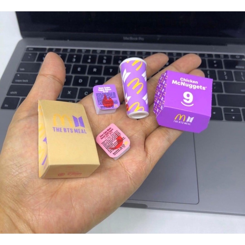 READY TEMPELAN KULKAS BTS MEAL MCD