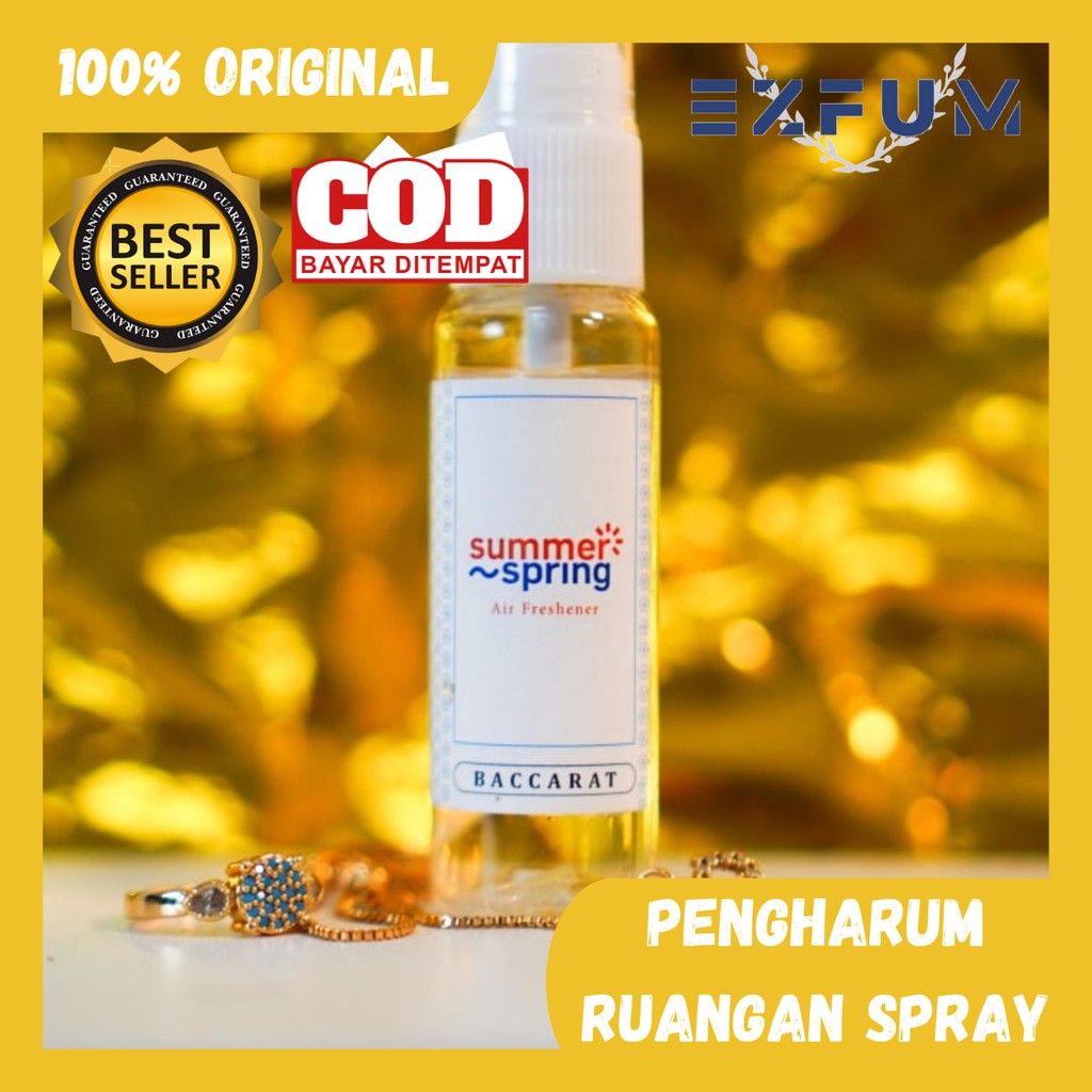 Pengharum Kamar Tidur Tahan Lama - Pengharum Kamar Tidur - Pengharum Ruangan Spray - Baccarat 30 ml