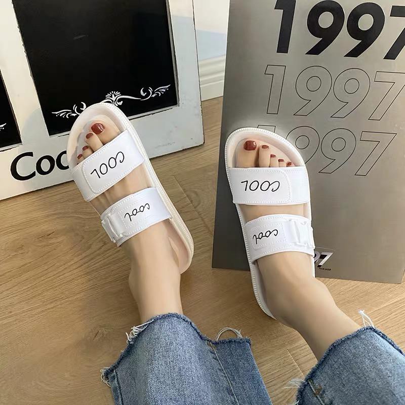 Free Box Sandal Korea Sandal Casual Wanita Sandal Murah NS X81 Sandal Wanita Sandal Kasual Import