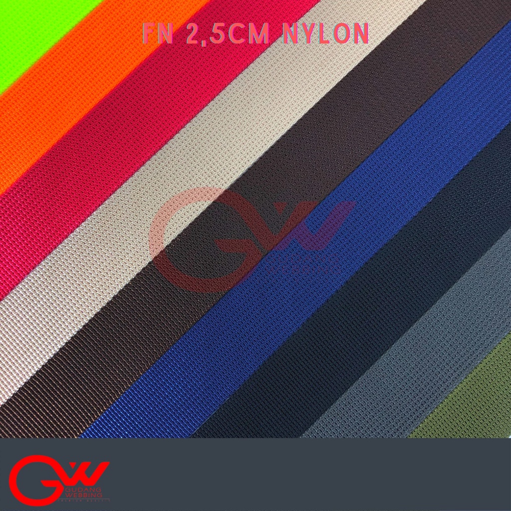 TALI WEBBING NYLON / WEBBING NYLON 2,5 CM / FN NYLON 2,5 CM - ECERAN