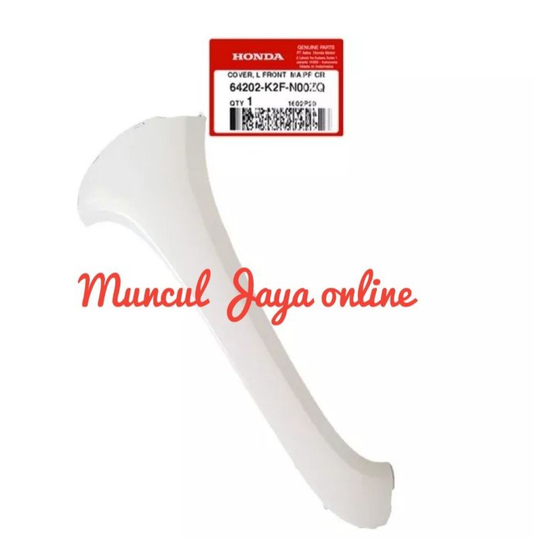 Murah 64202-K2F-N00Zq Cover L Front Sayap Kiri Motor Honda New Scoopy Esp K2F Putih Prestige