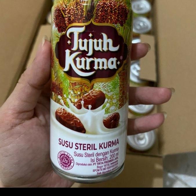 

[COD] Tujuh Kurma Susu Steril - 200ml (1 Dus isi 12pcs) [COD]