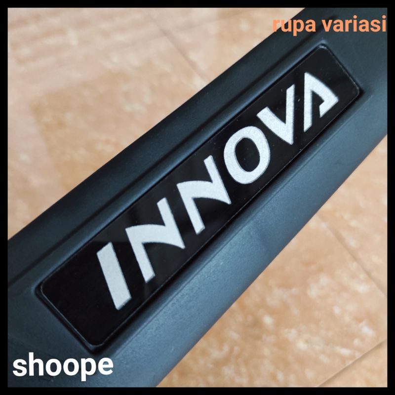 sill plate sillplate PINTU BAGASI belakang toyota inova innova NEW 2009 sampai 2015 grand inova barong 2010 2011 2012 2013 2014