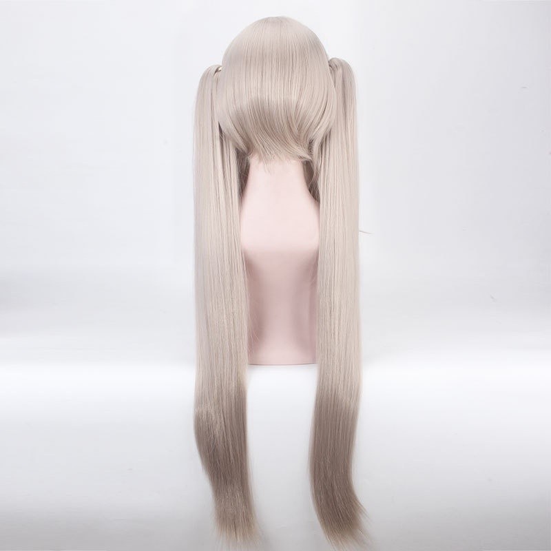 LOL-130 wig clip on rambut palsu cosplay gray marie antoinette