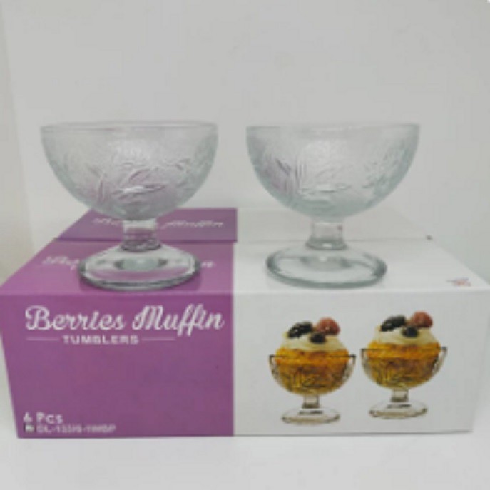 gelas ice cream kecil 6 pcs / gelas es krim