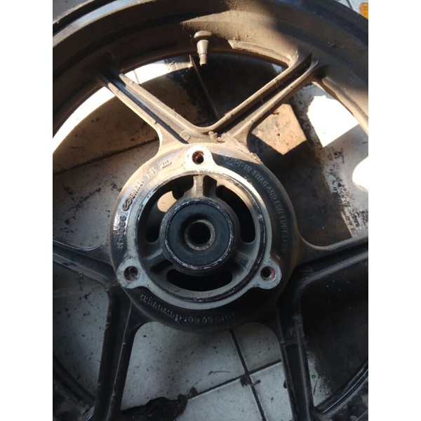 velg ninja 250R belakang orsinil seken