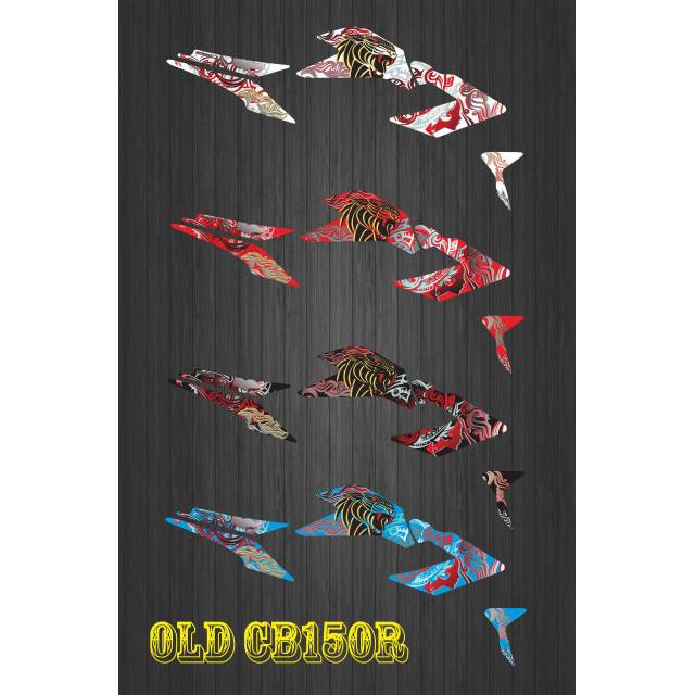 Striping sticker motor variasi cb150r old