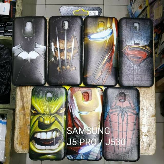 softcase Samsung J5 PRO J530 motif gambar bahan karet J530 J5PRO