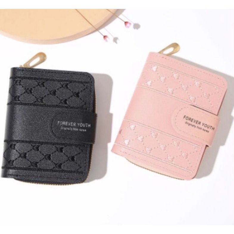 Dompet Lipat Wanita 816 Dompet Compact Wanita 100% PREMIUM Korean Style