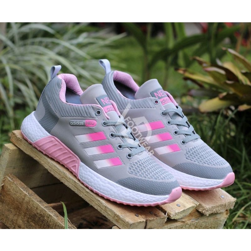COD- Sepatu Olahraga Wanita Adidas Neo Women - Sepatu Running Lari Sneaker, sepatu Cewek