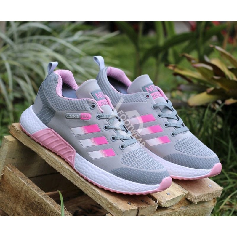 COD-Sepatu Olahraga Wanita Adidas Neo Women - Sepatu Running Lari Sneaker, sepatu Cewek