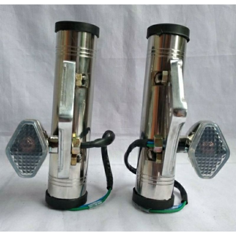 PANGKON LAMPU PESEK CNC AS 31 33 SET RITING DIAMOND KUPINGAN ALUMUNIUM CNC