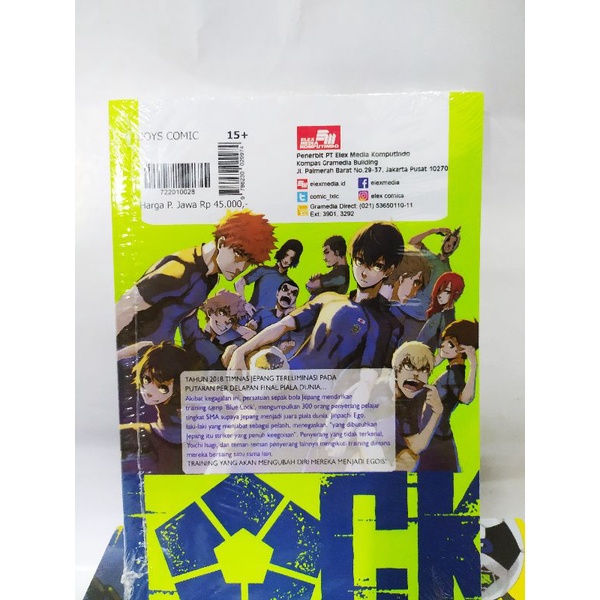 Komik Blue Lock set lengkap 1-5