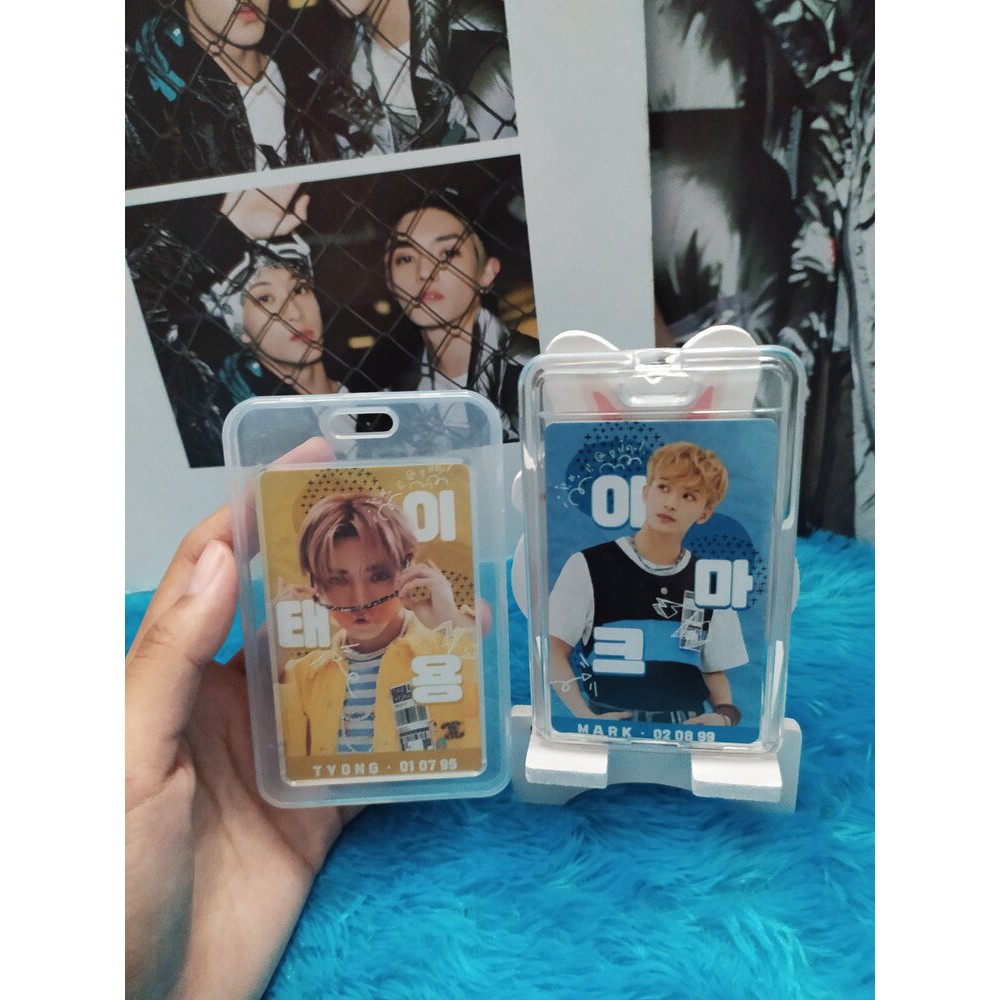 Id card / pc holder plastic & Id card acrylic bantex