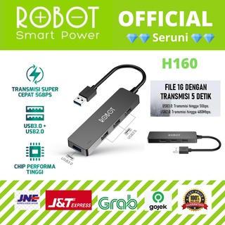 (SERUNI) ROBOT H160 USB HUB 4PORT UBS3.0 + USB2.0 HIGH SPEED 5GBPS