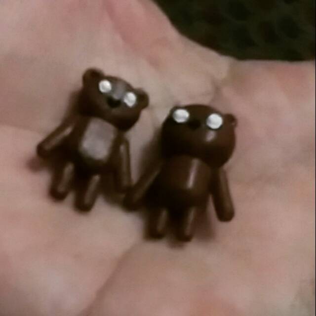 Custom Tedy bear mr.bean lego minifigure