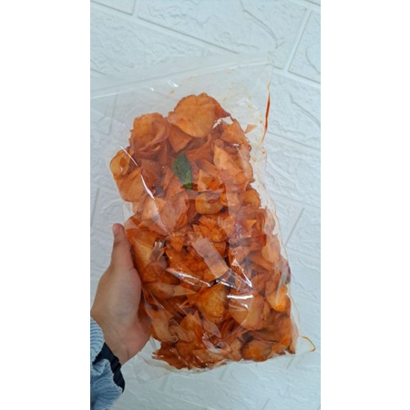 

Keripik Singkong Balado Daun Jeruk