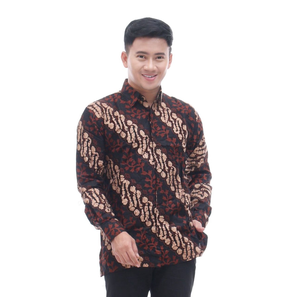 KEMEJA BATIK M L XL XXL XXXL - KEMEJA BATIK PRIA - BAJU BATIK PRIA - BATIK PRIA LENGAN PANJANG- HEM BATIK