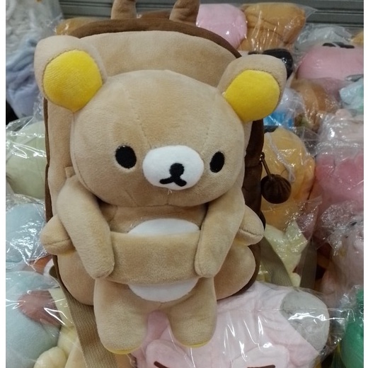 Tas Ransel Bear Rilakkuma/Tas Sekolah Anak Sekolah Paud TK/Backpack