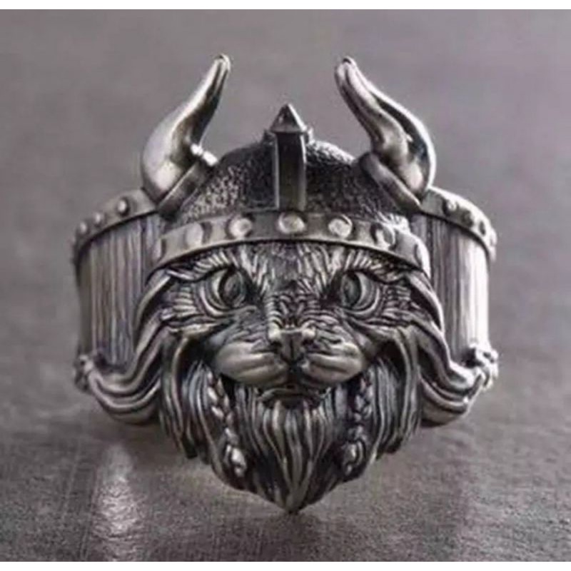 cincin kucing viking nordic