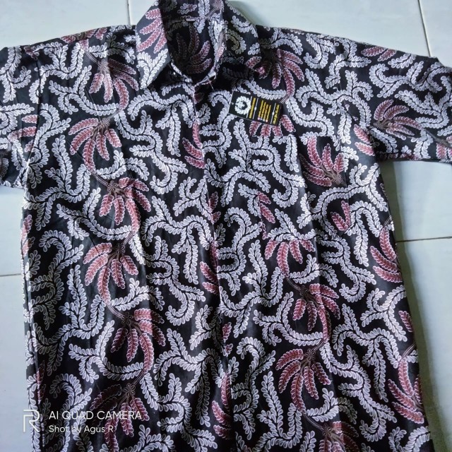 Hem Batik Pria.kemeja Batik Pria Lengan Pendek Katun Primisima Premium Hgh Qyality